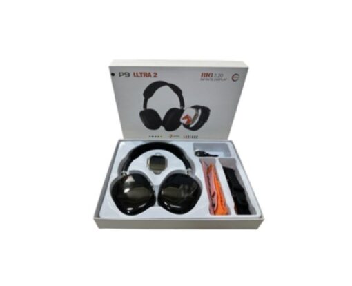 P9 Ultra 2 smartwatch set with wireless TWS earphones - Image 4
