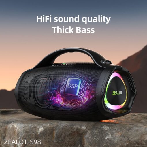 Zealot S98 Bluetooth Speaker with Super Bass and Long LASTING battery - Image 3