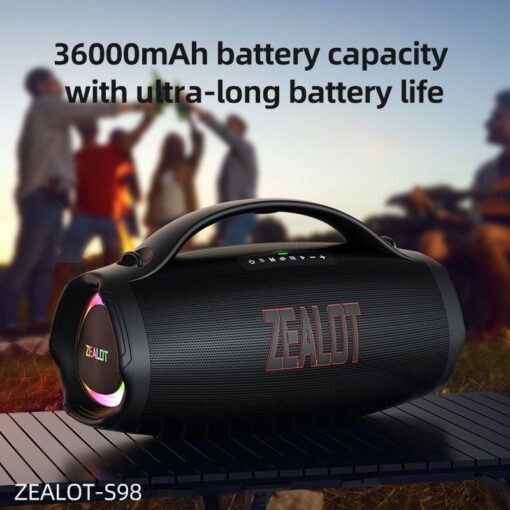 Zealot S98 Bluetooth Speaker with Super Bass and Long LASTING battery - Image 6