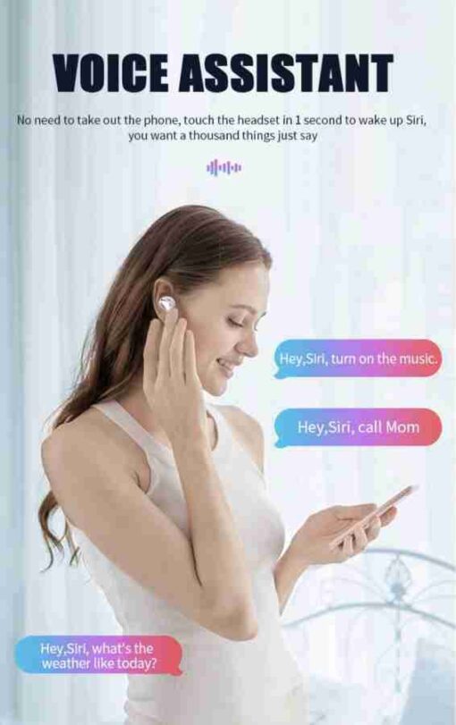 X7 wireless bluetooth earbud headphone - Image 7
