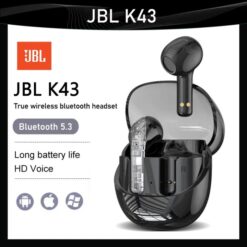 JBL K43 Wireless Headset Bluetooth V5.3 In-ear Earbuds Sports Bluetooth Headphone Earphones HiFi Stereo Music with Charging Box