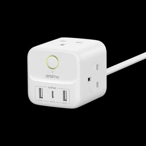 oraimo PowerHub 2 1.5M 6-in-1 Power Cube - Image 5