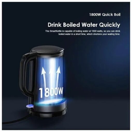 oraimo Smart Kettle 1.7L Full Metal Liner Kettle - Image 5