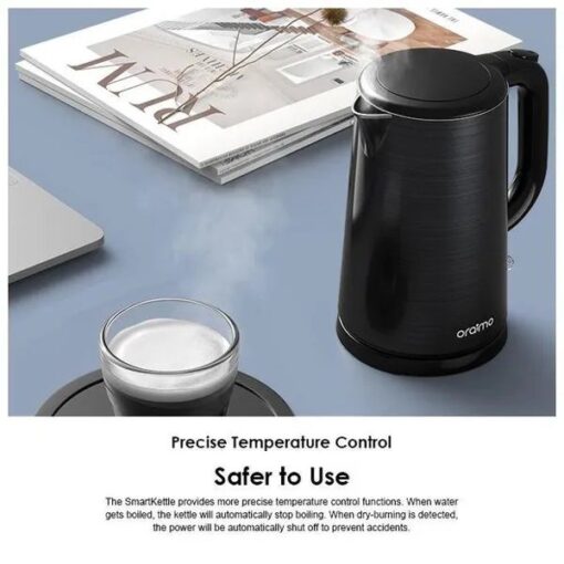 oraimo Smart Kettle 1.7L Full Metal Liner Kettle - Image 3