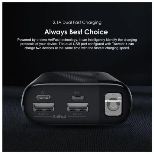 20000mah Original Oraimo Power Bank + Air Pod Por 3 - COMBO SALES - Image 6