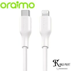 Oraimo Robust-Line 2.4A 30W Fast Charging Type-C to iPhone Lightning Cable