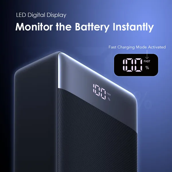 Oraimo Power-Box 400 Vision 40000mAh 22.5W PD Power Bank - Image 8