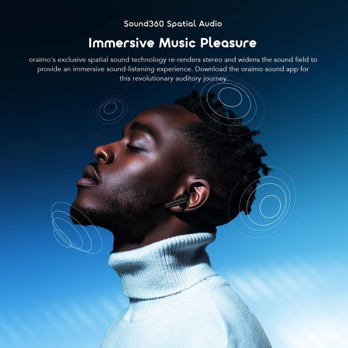Oraimo SpaceBuds Neo+ ANC Sound-360 Spatial Audio True Wireless Earphones - Image 7